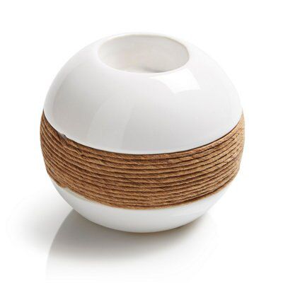 Small Cream Ceramic & Rope Tea Light Holder Price Comparisons | Compare The Build