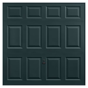 Garador Beaumont Panelled Frameless Retractable Garage Door - Anthracite Grey - 2134 x 1981mm Price Comparisons | Compare The Build