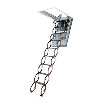 Fakro Fire Resistant Scissor Loft Ladder - 50cm x 70cm LSF/5070 Price Comparisons | Compare The Build