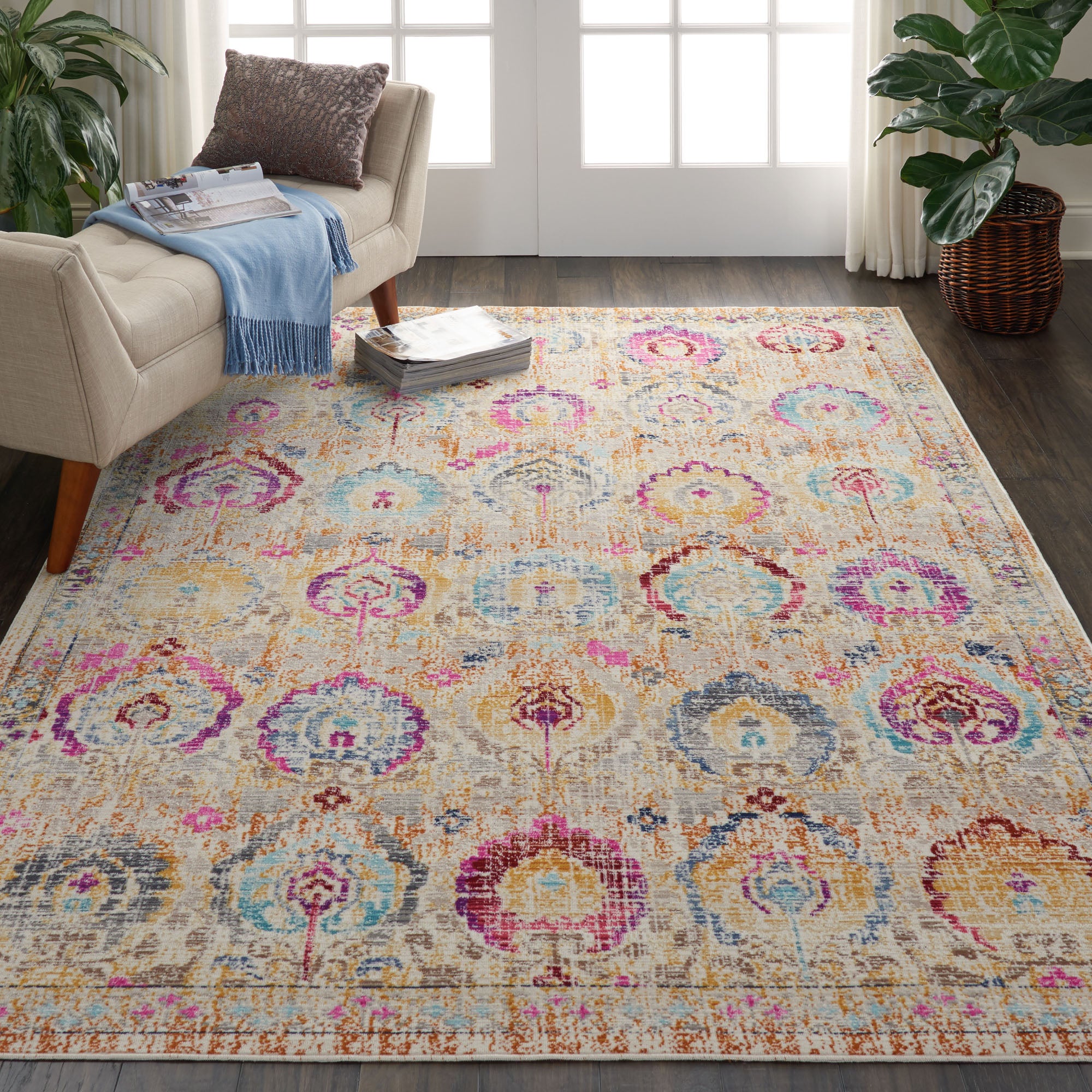 Vintage Kashan 4 Rug MultiColoured Price Comparisons | Compare The Build