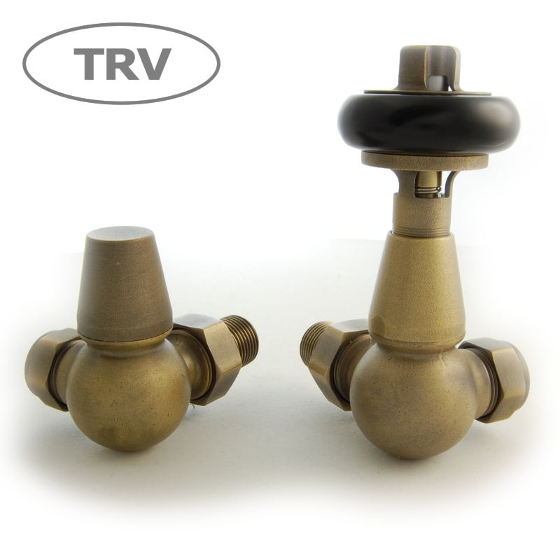 West Thermostatic Valves, Faringdon, Old English Brass Corner | Compare The Build