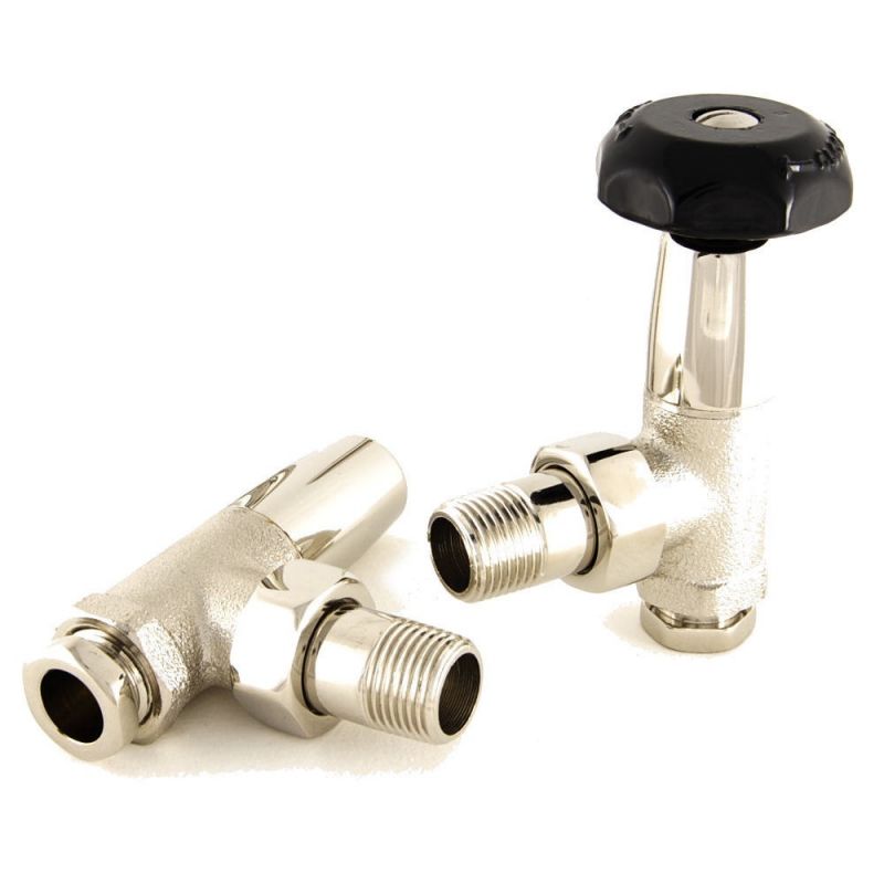 West Manual Valves, Bradley, Polished Nickel Angled - 10mm | Compare The Build