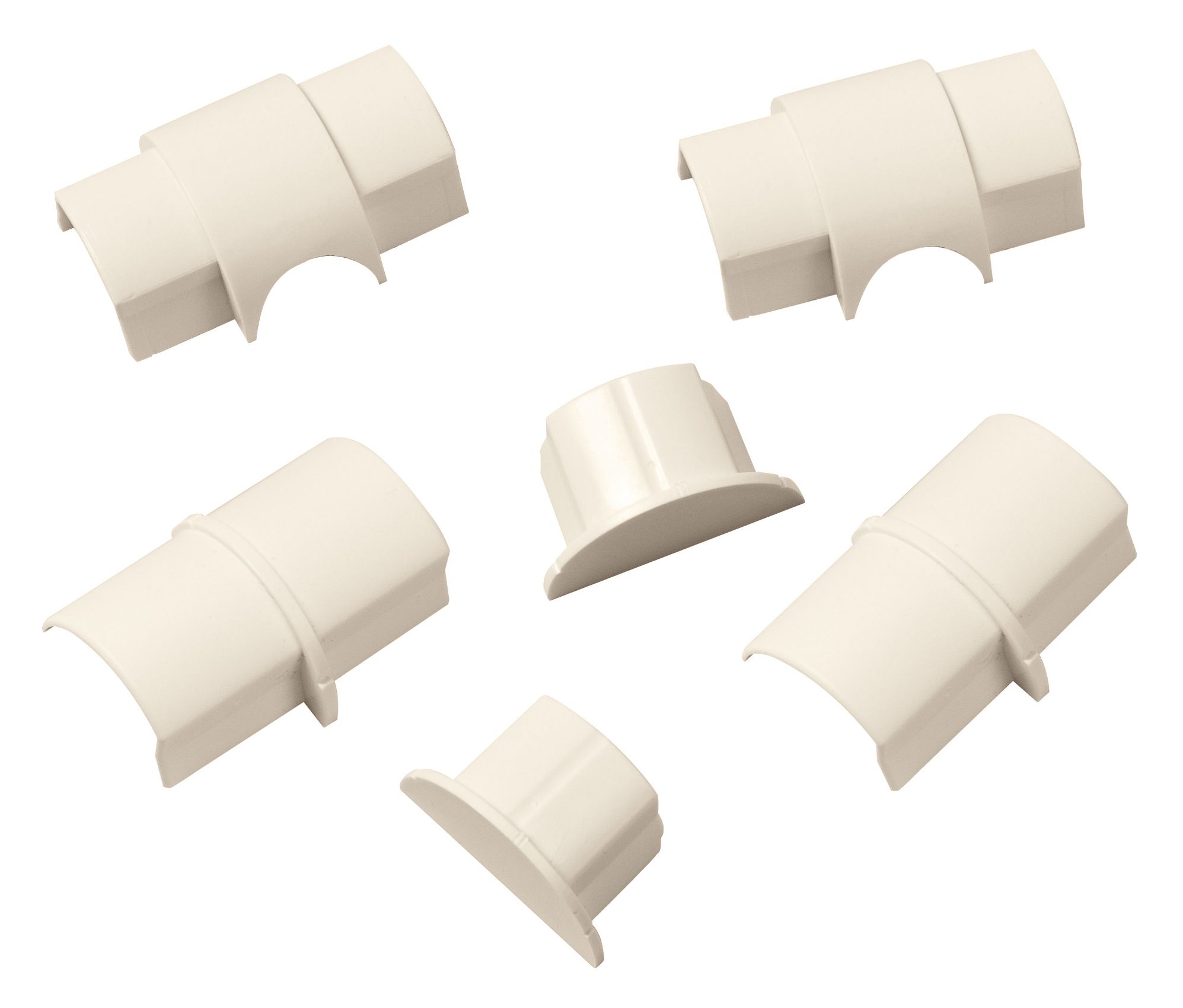 D-Line Cream 6 Piece Trunking Kit (D)15mm, (W)30mm Price Comparisons | Compare The Build