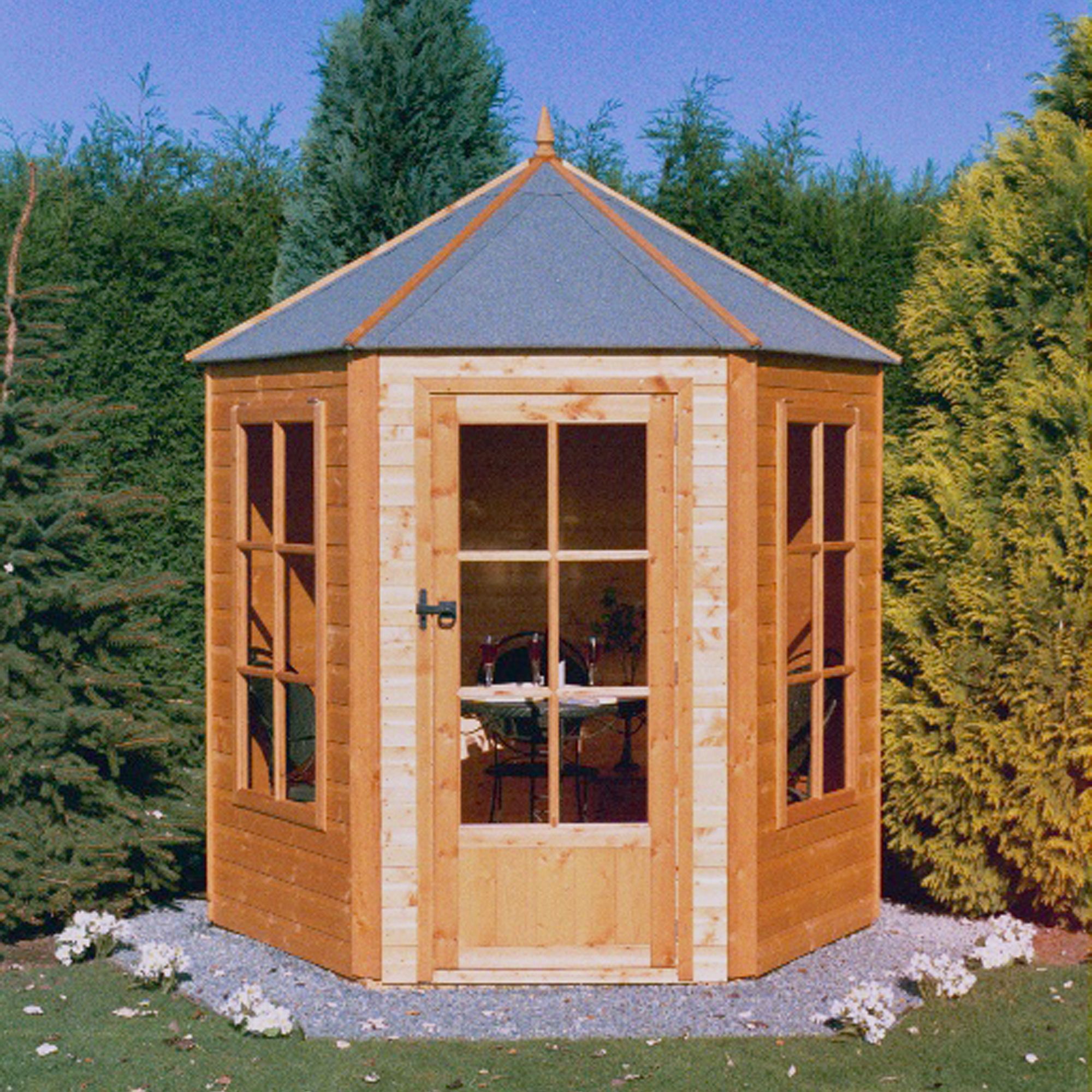 Shire Gazebo 7X7 Shiplap Wooden Summer House Price Comparisons | Compare The Build