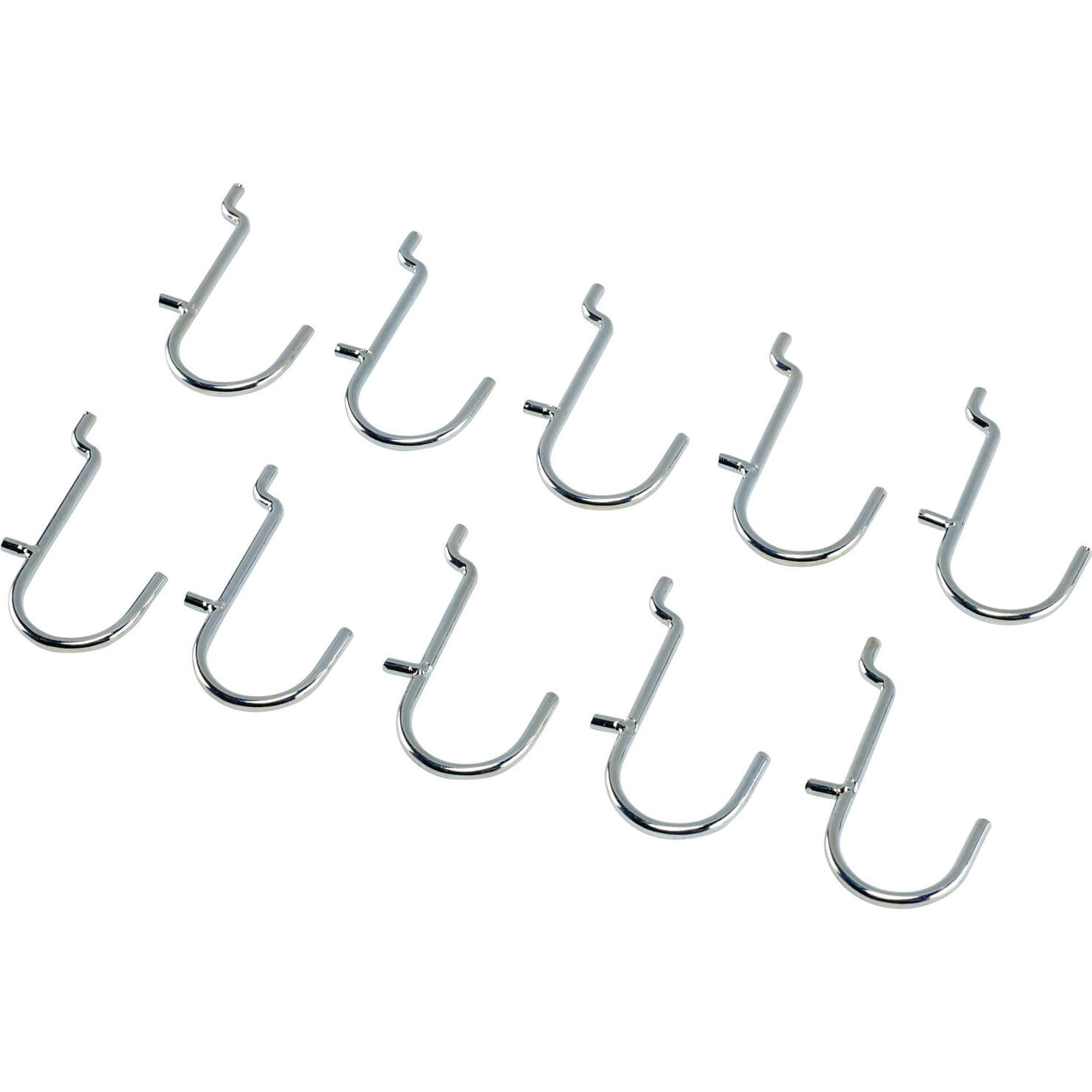 Draper Metal J Hooks for Back Panels and Pegboard Pack of 10 | Compare The Build