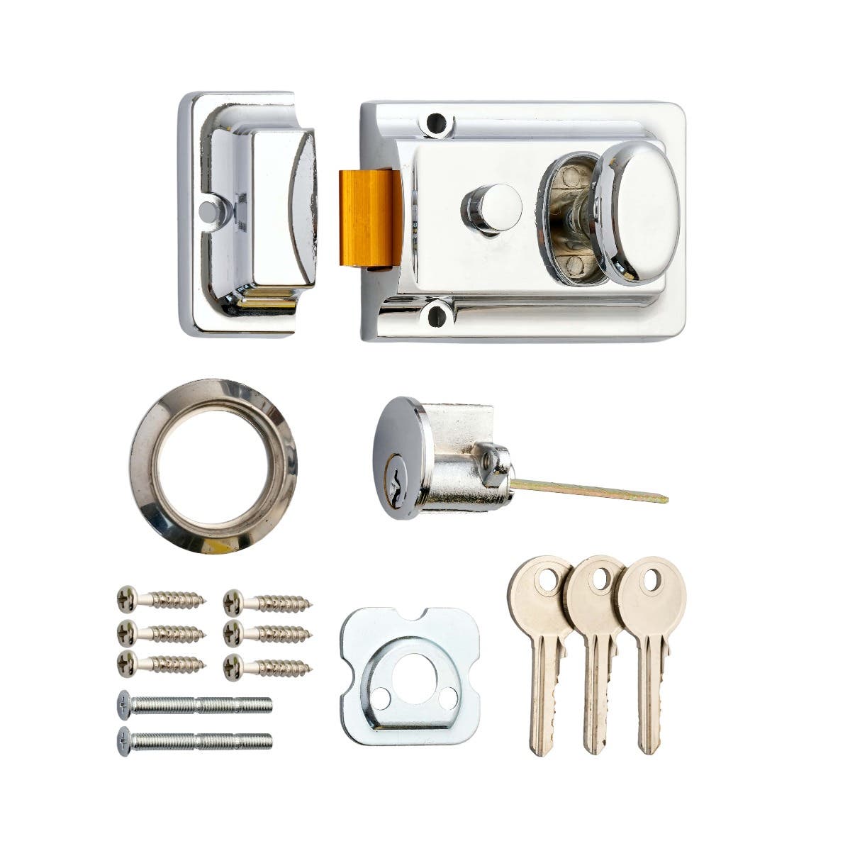 Traditional Nightlatch Standard Polished Chrome Price Comparisons | Compare The Build