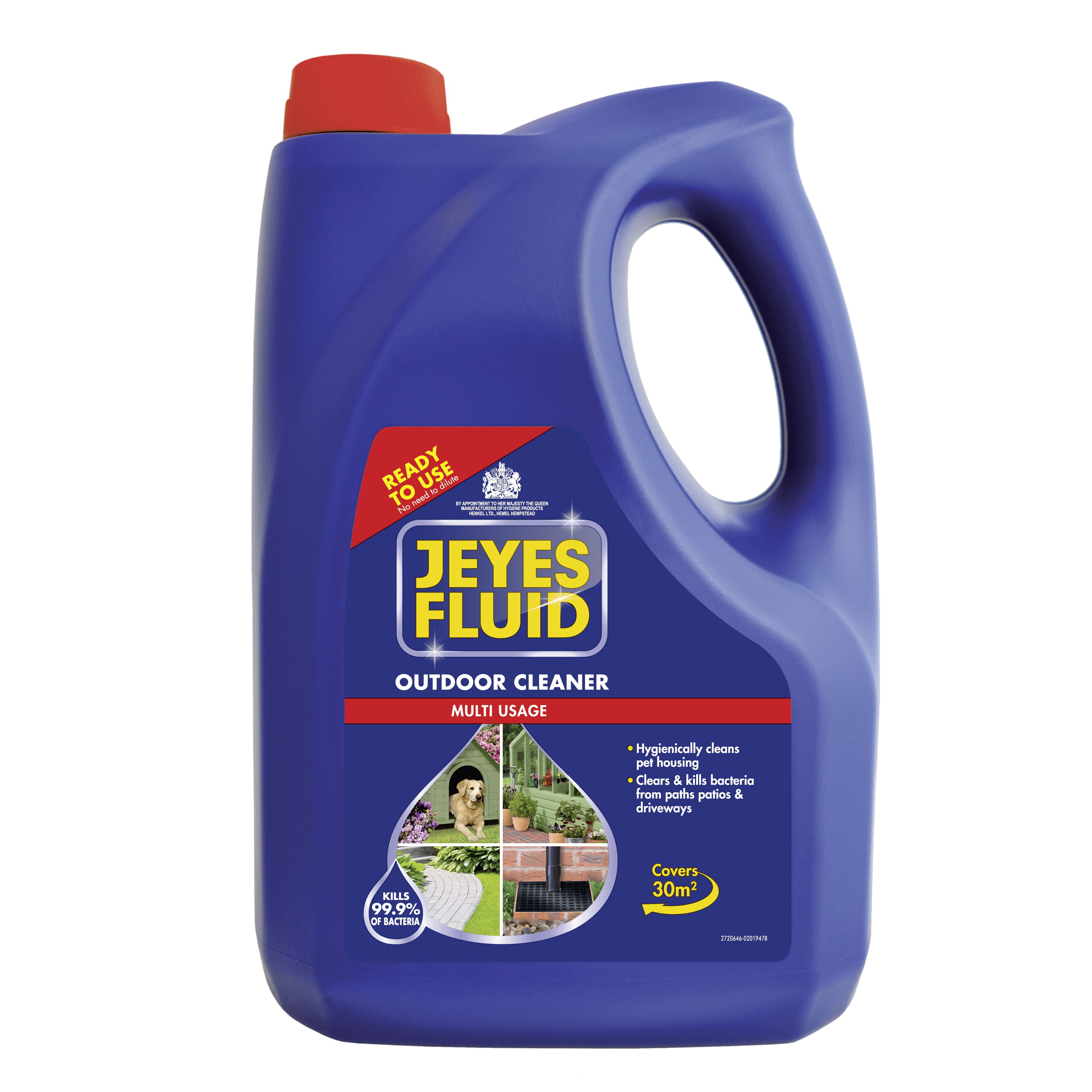 Jeyes Fluid Unfragranced Anti-Bacterial Disinfectant, 4L Price Comparisons | Compare The Build