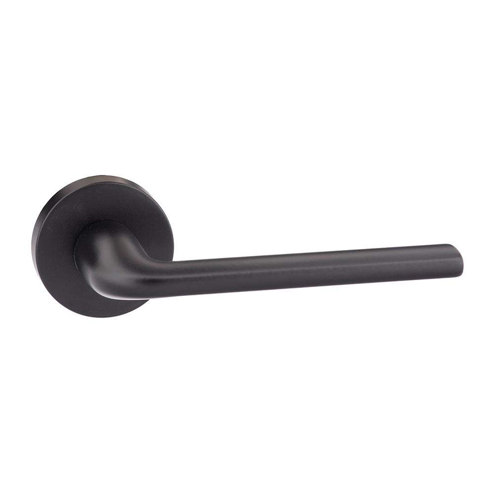 Atlantic Forme Milly Designer Lever on Minimal Round Rose - Matt Black Atlantic UK FMR133MB Price Comparisons | Compare The Build