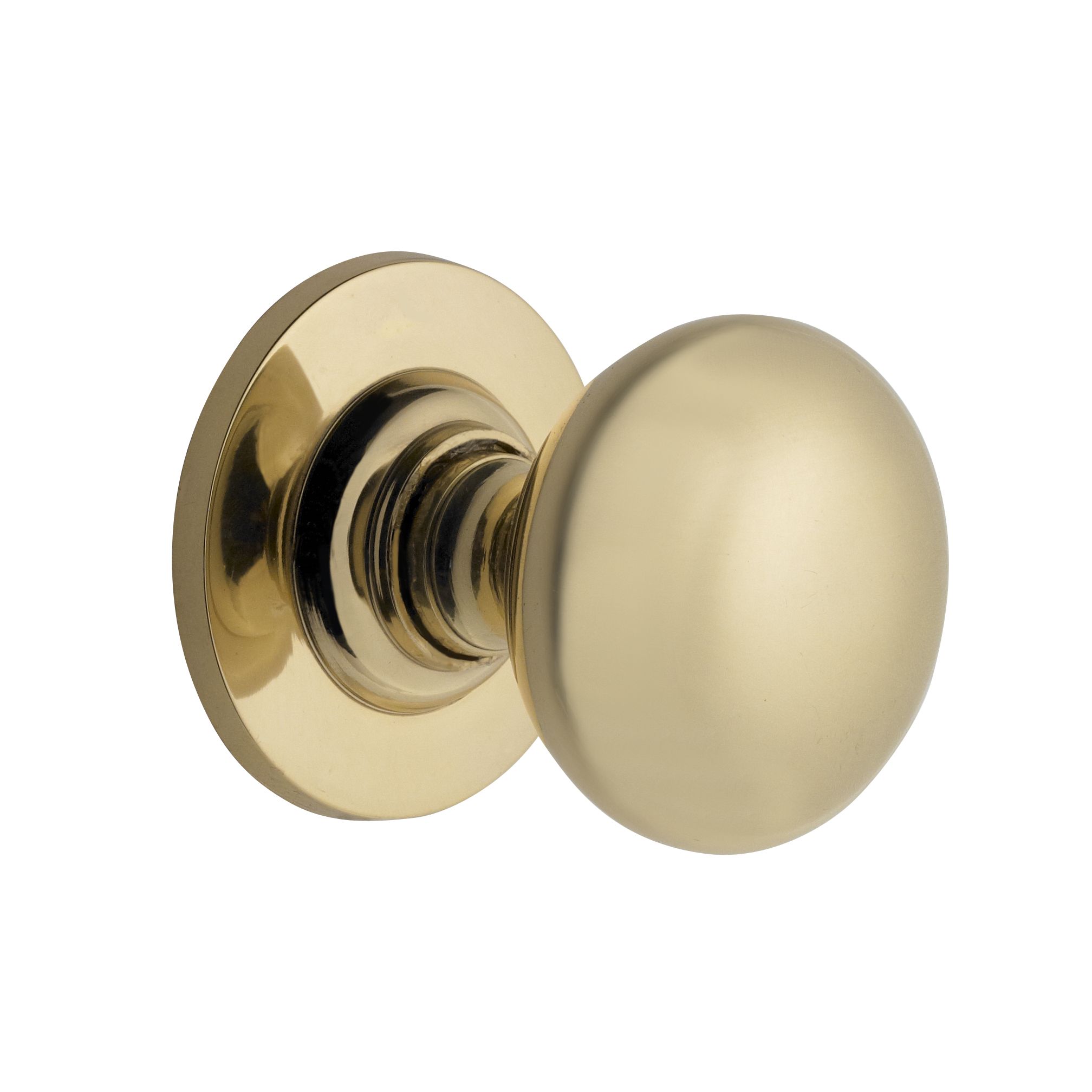 The House Nameplate Company Brass Effect Brass Round External Door Knob (Dia)70mm Price Comparisons | Compare The Build