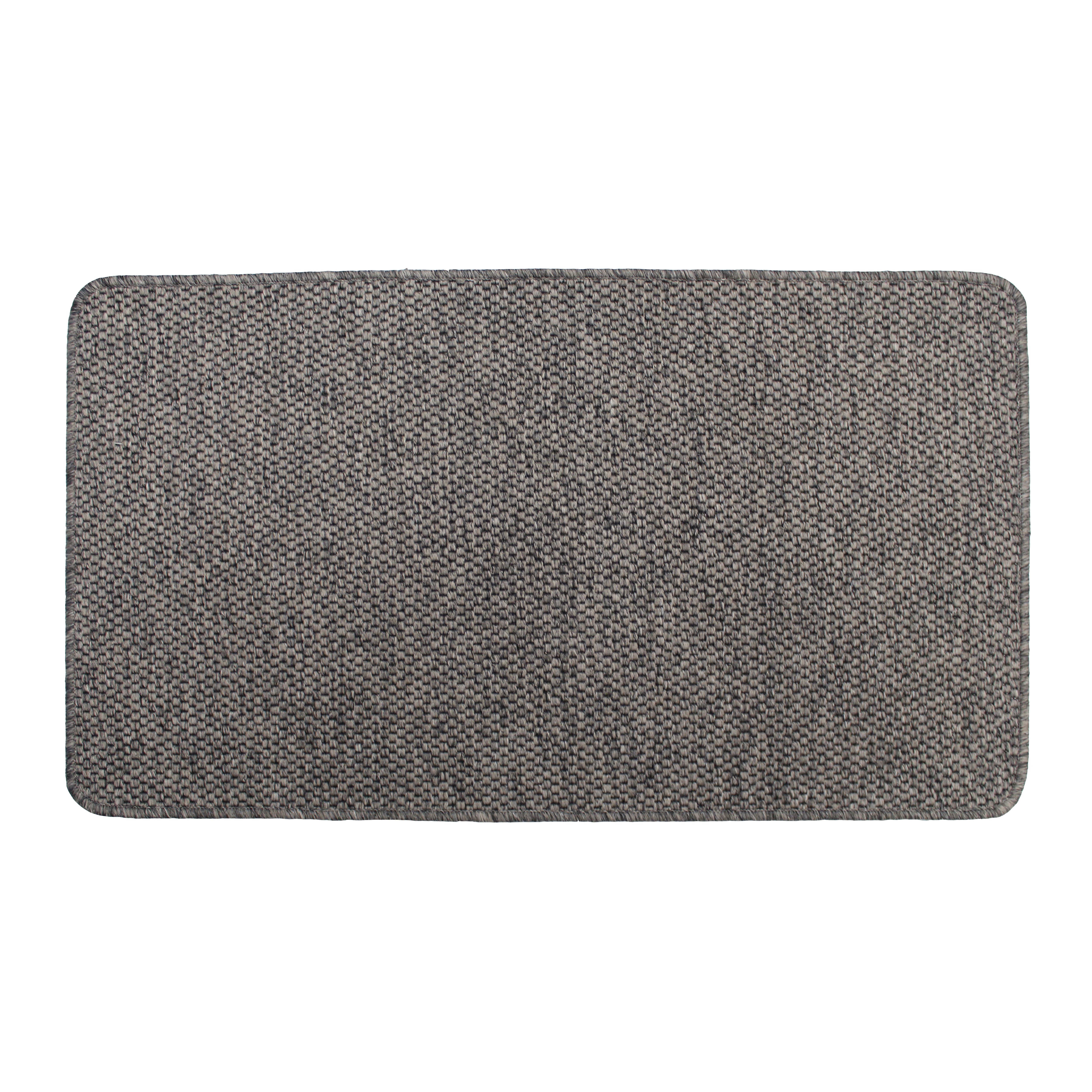Primeur Naturlux Grey Weave Mat, 75Cm X 45Cm Price Comparisons | Compare The Build