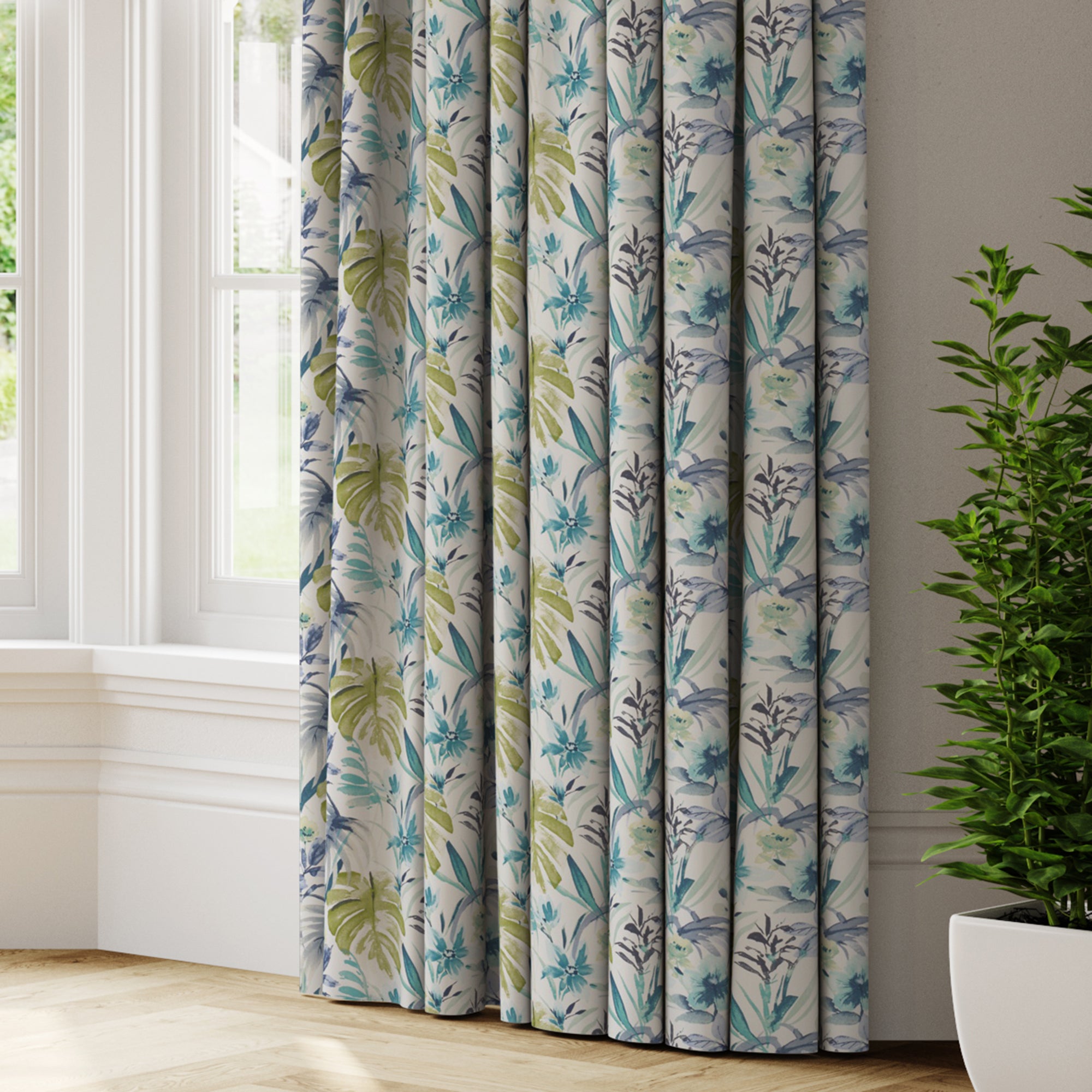 Funchal Made to Measure Curtains green Price Comparisons | Compare The Build