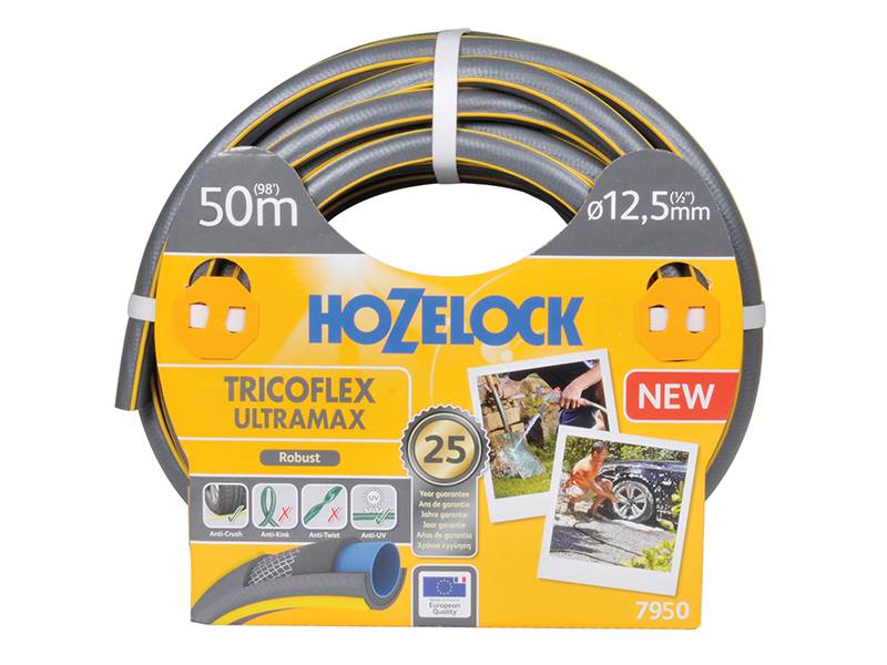 Hozelock HOZ7950 7950 Tricoflex Ultramax Anti-Crush Hose 50m | Compare The Build