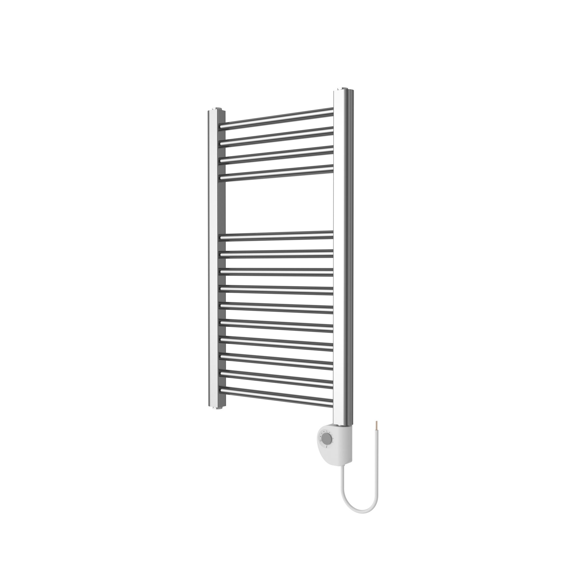 Flomasta 150W Electric Silver Towel Warmer (H)700mm (W)400mm Price Comparisons | Compare The Build