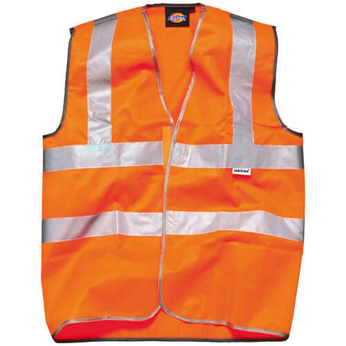 Dickies Hi Vis Safety Highway Waistcoat Orange XL Price Comparisons | Compare The Build