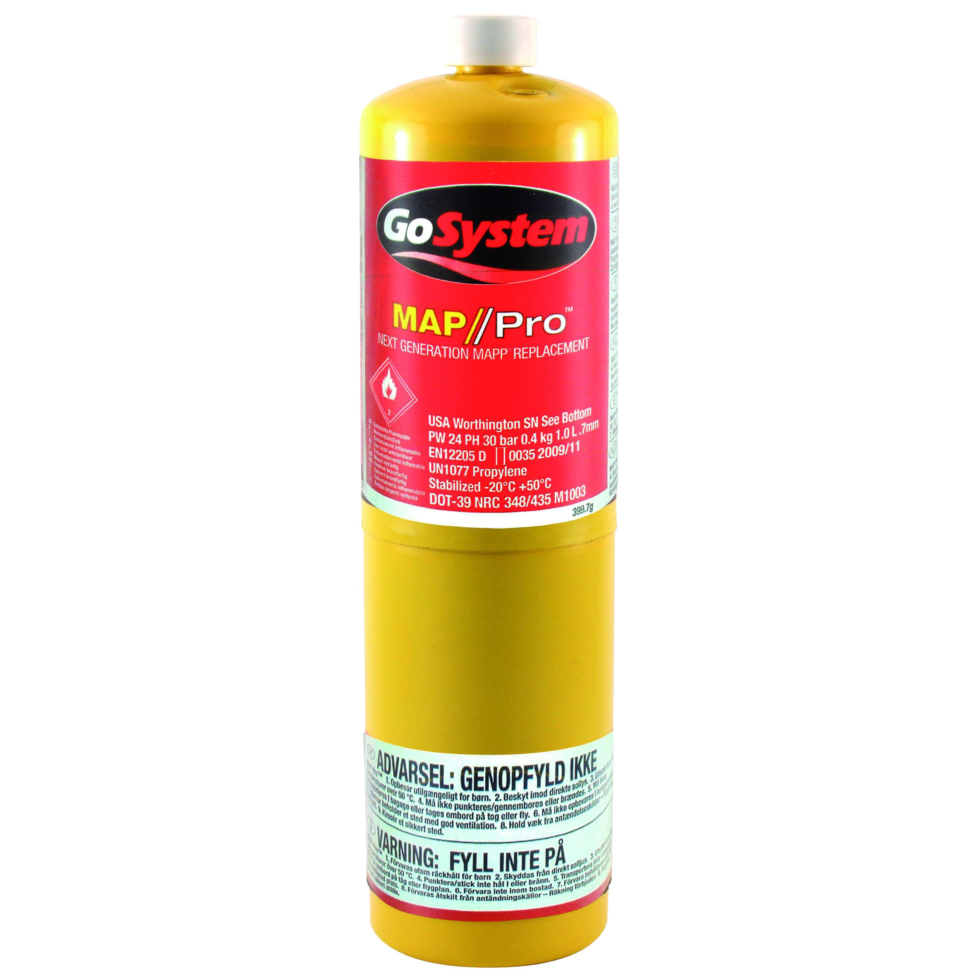 Gosystem Map Pro Gas Cylinder, 0.86Kg | Compare The Build