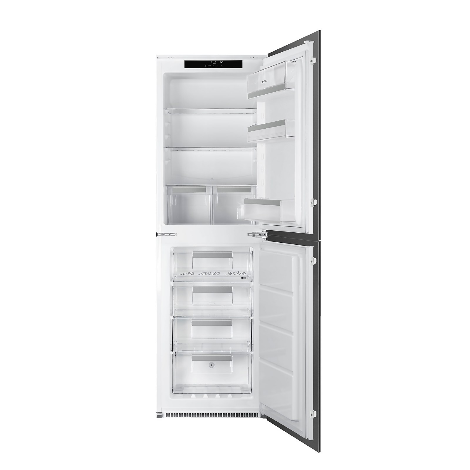 Smeg UKC8174NF Built In Fridge Freezer - White Price Comparisons | Compare The Build