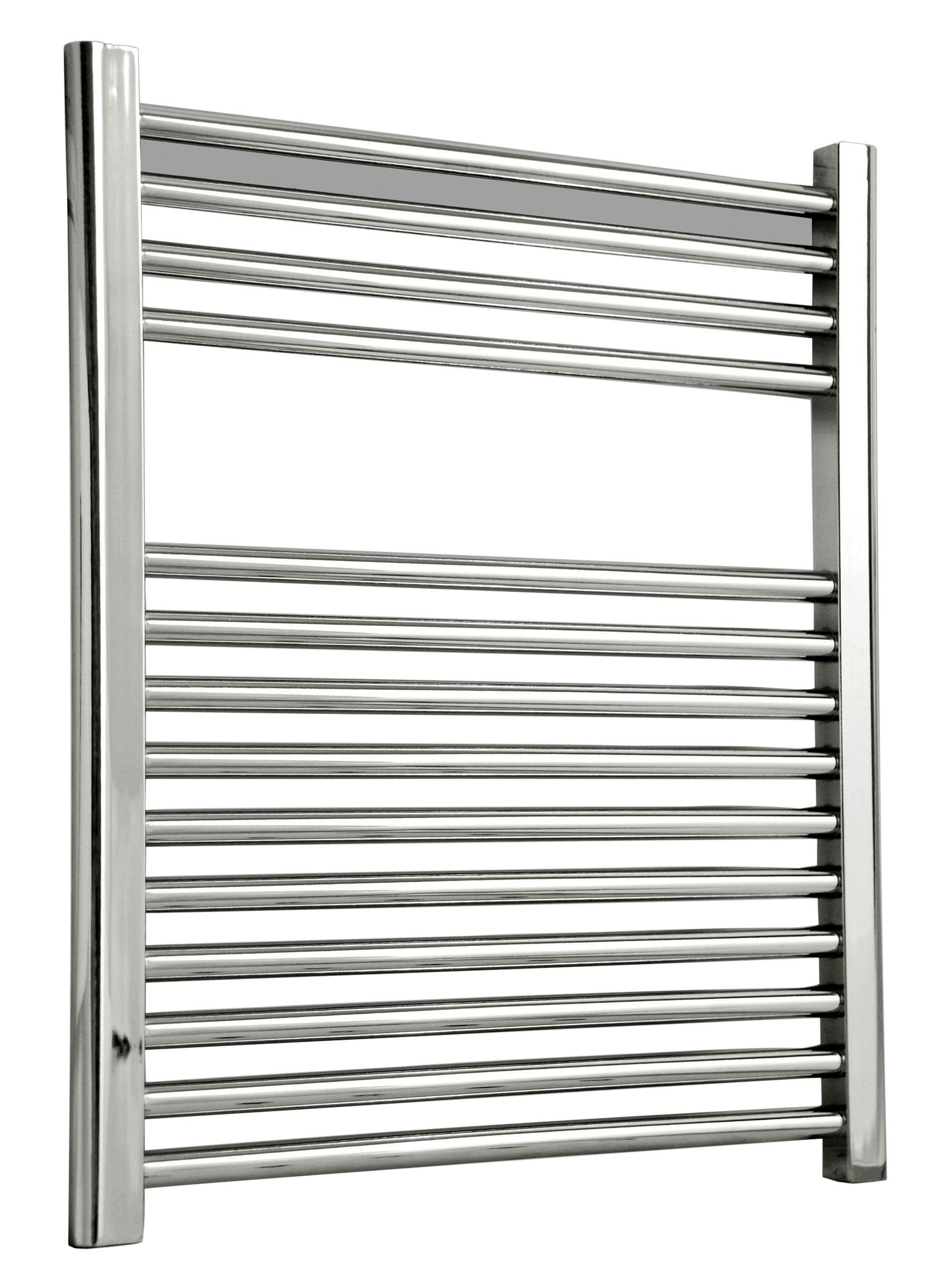 Flomasta 242W Electric Silver Towel Warmer (H)700mm (W)600mm Price Comparisons | Compare The Build