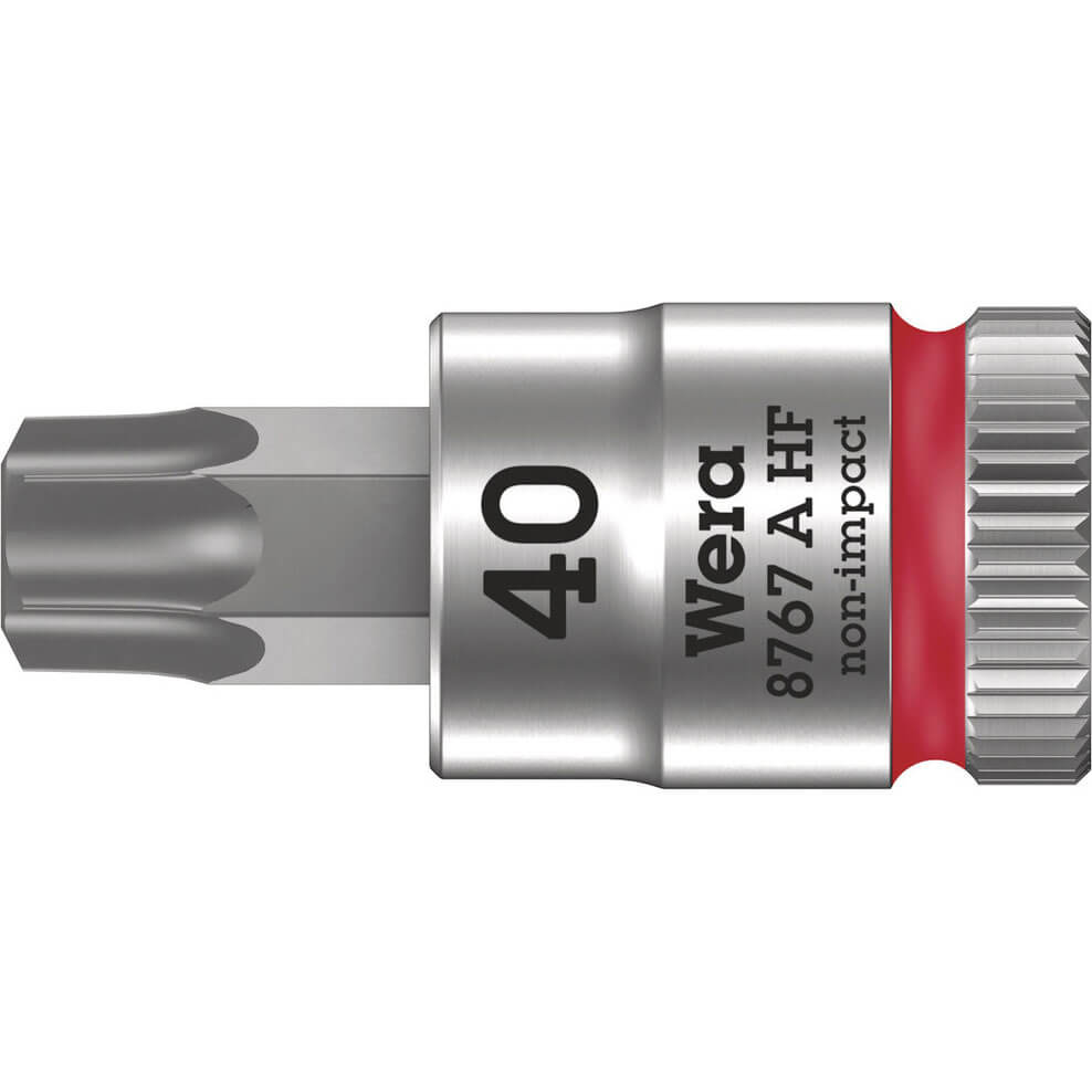 Wera 8767 A HF Zyklop 1/4" Drive Torx Socket Bit 1/4" T40 Price Comparisons | Compare The Build