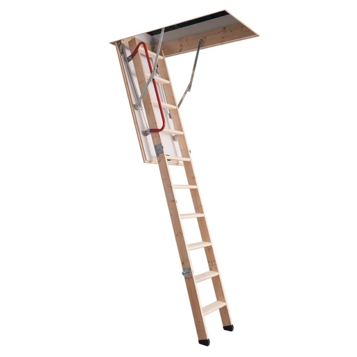 Werner 76105 Loft Ladder Timber HIDEAWAY® Price Comparisons | Compare The Build