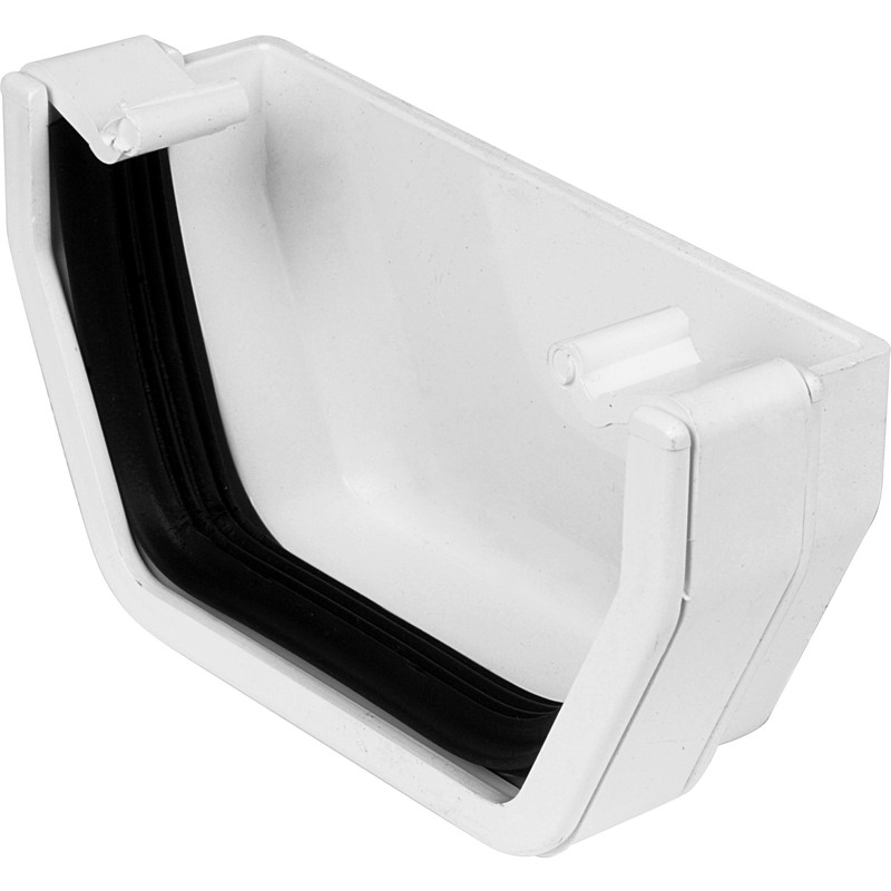 Aquaflow 114mm Square Line Stop End External in White PVCU Price Comparisons | Compare The Build