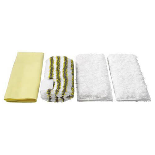 Karcher Various Floor Tool Bathroom Microfibre Cloths for SC, DE and SG Steam Cleaners Pack of 4 Price Comparisons | Compare The Build