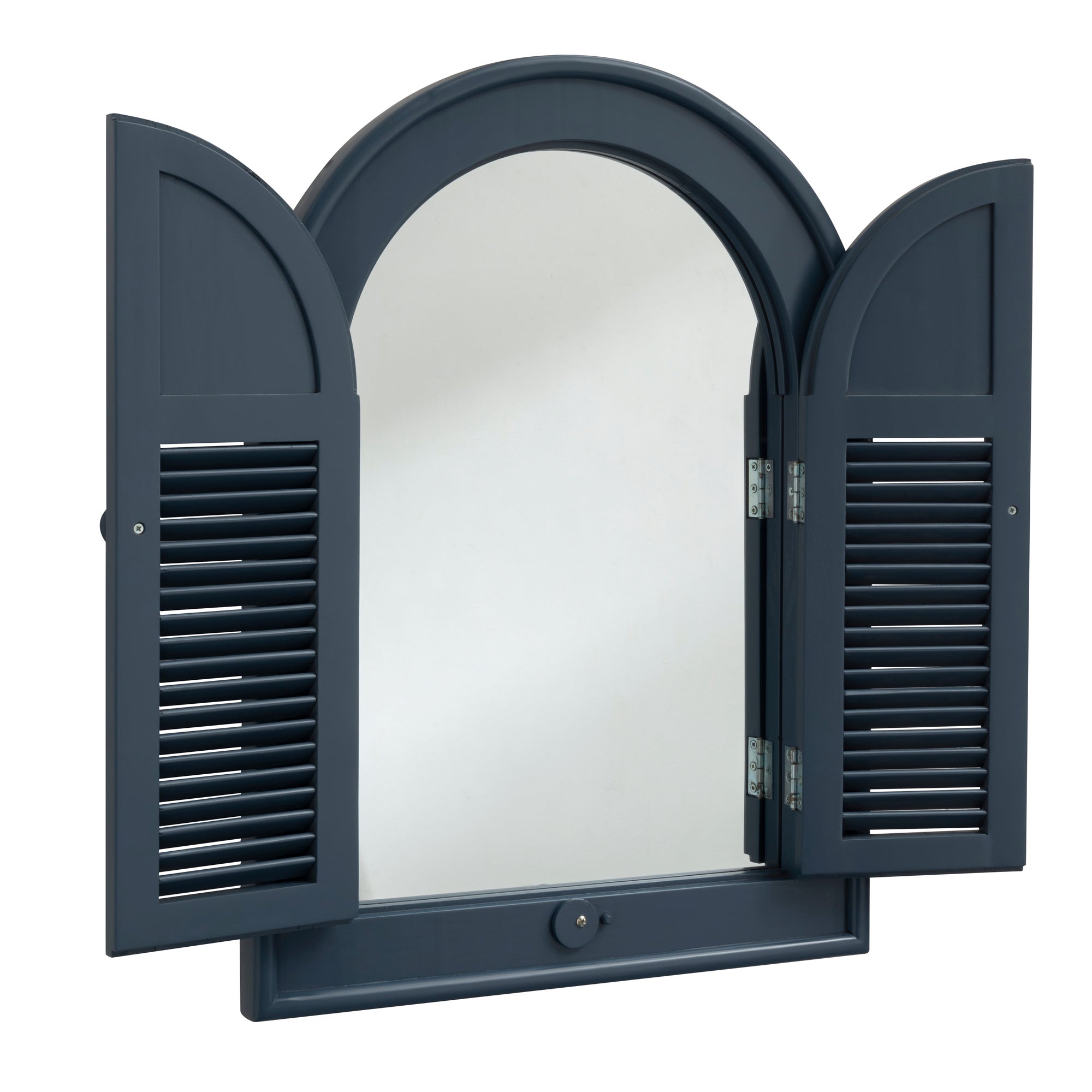 Galaxy Arched Outdoor Mirror Blue Price Comparisons | Compare The Build