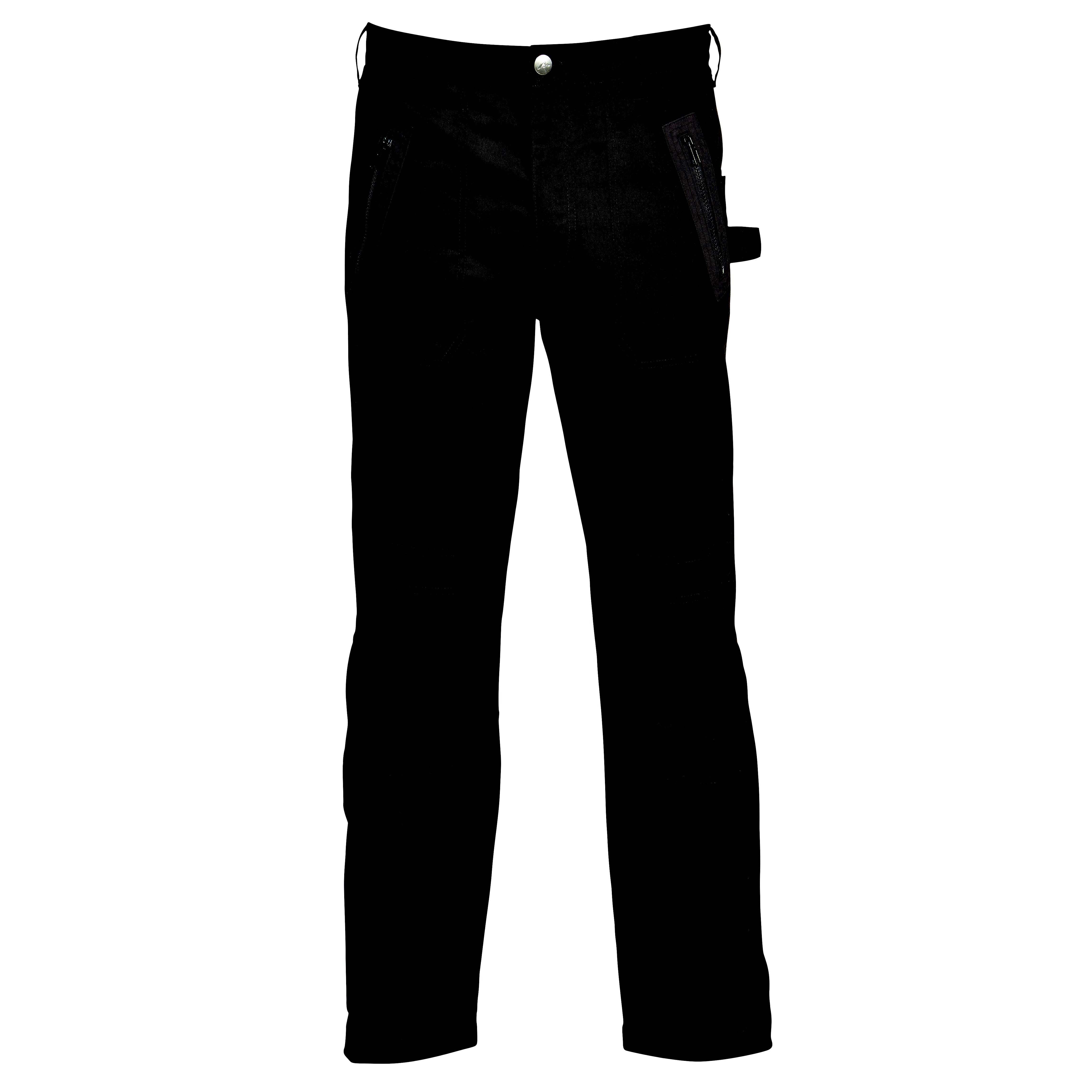 Rigour Black Trouser W38" L32" | Compare The Build