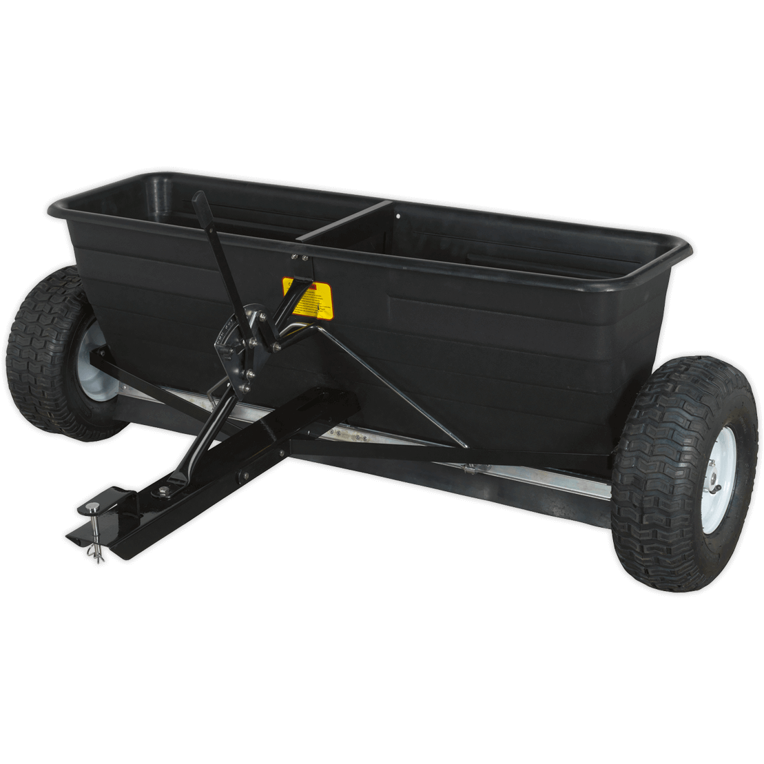 Sealey Tow Behind Feed, Grass and Salt Drop Spreader 80kg | Compare The Build