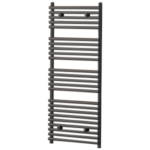 Towelrads Double Iridio Anthracite Towel Radiator - 1200 x 500mm | Compare The Build