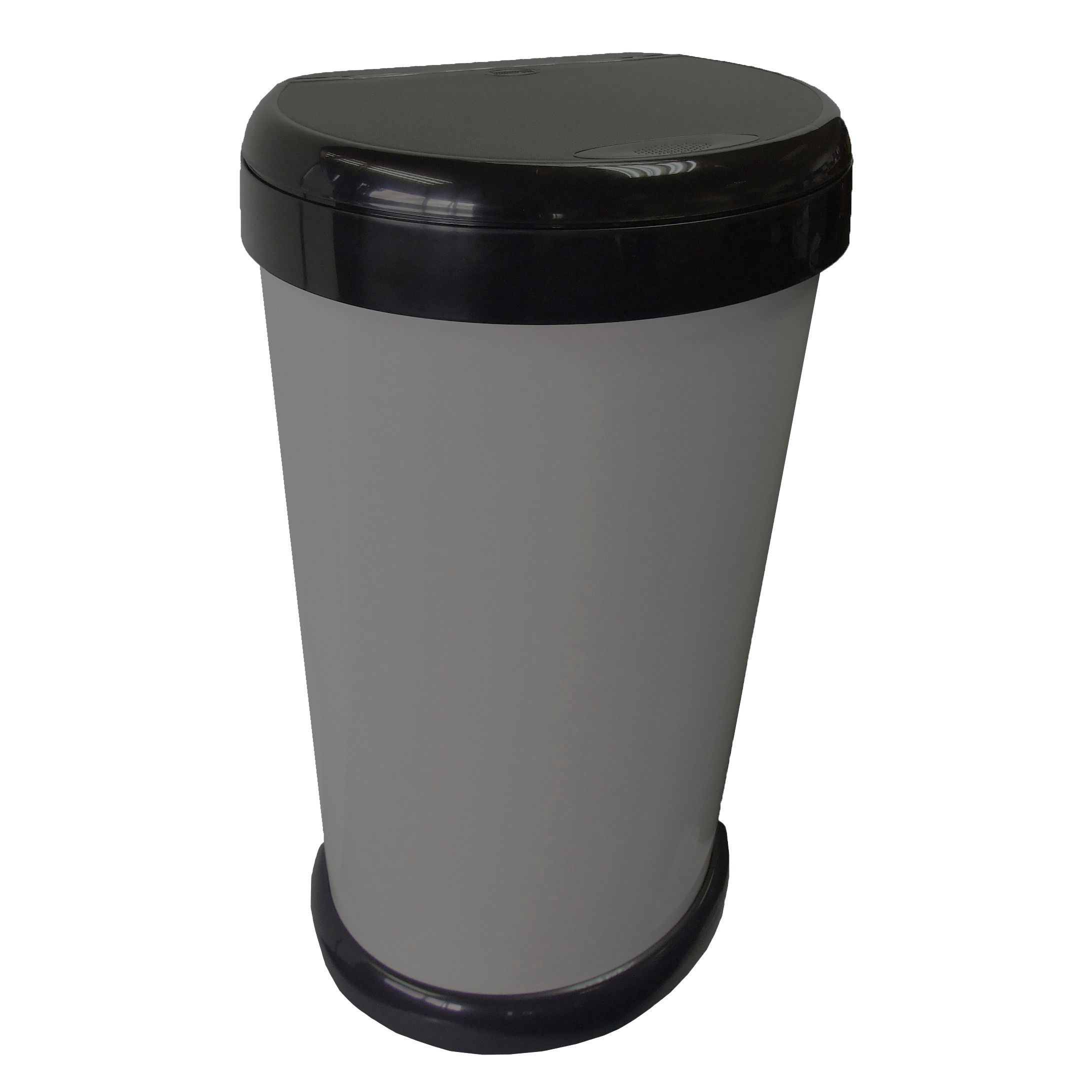 Tontarelli Moda Anthracite Plastic Touch Top Kitchen Bin, 42L Price Comparisons | Compare The Build