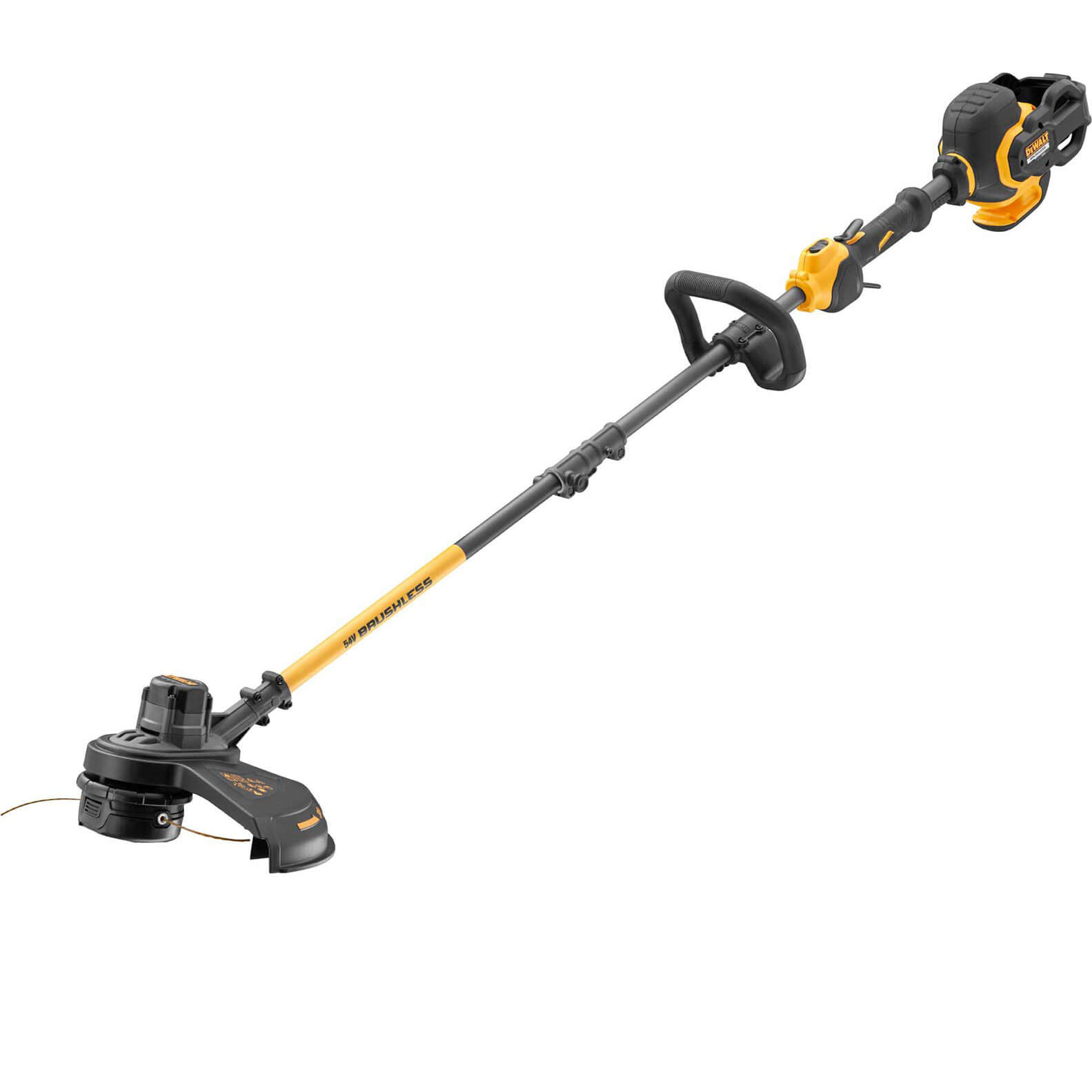 DeWalt DCM5713 54v XR Cordless FLEXVOLT Split Shaft Brushless Grass Trimmer 380mm No Batteries No Charger Price Comparisons | Compare The Build