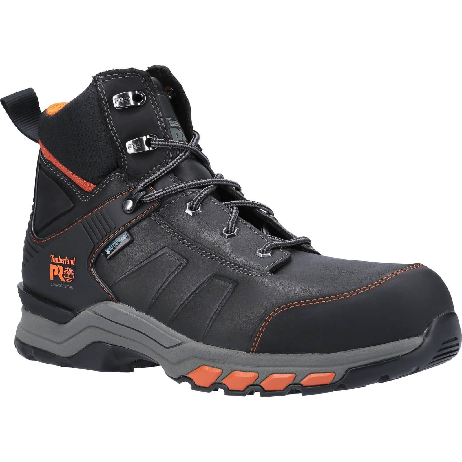 Timberland Pro Hypercharge Work Boot Black / Orange Size 11 | Compare The Build