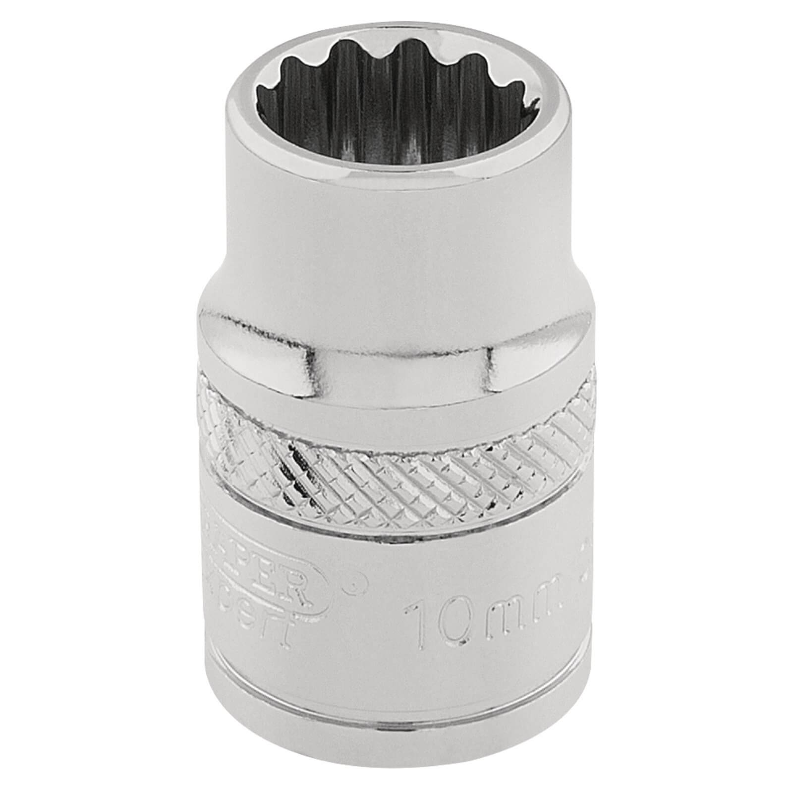 Draper 3/8" Drive Polished Finish Hi Torq Bi Hexagon Socket Metric 3/8" 10mm | Compare The Build