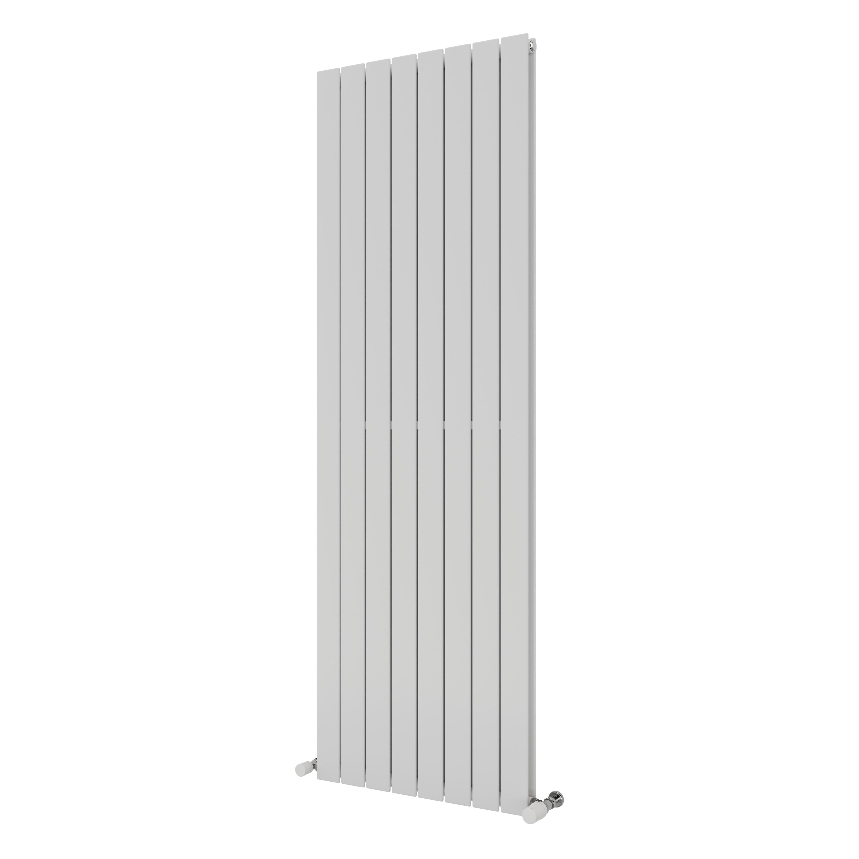 Ximax Vertirad Duplex Satin White Vertical Designer Panel Radiator, (W)595mm X (H)1800mm Price Comparisons | Compare The Build