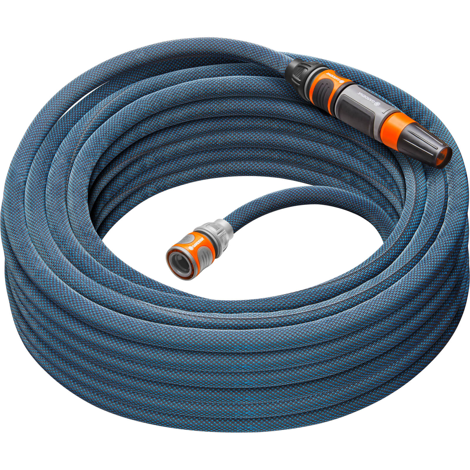 Gardena Liano XTREME Textile Hose Pipe Set 1/2" / 12.5mm 20m Blue Price Comparisons | Compare The Build