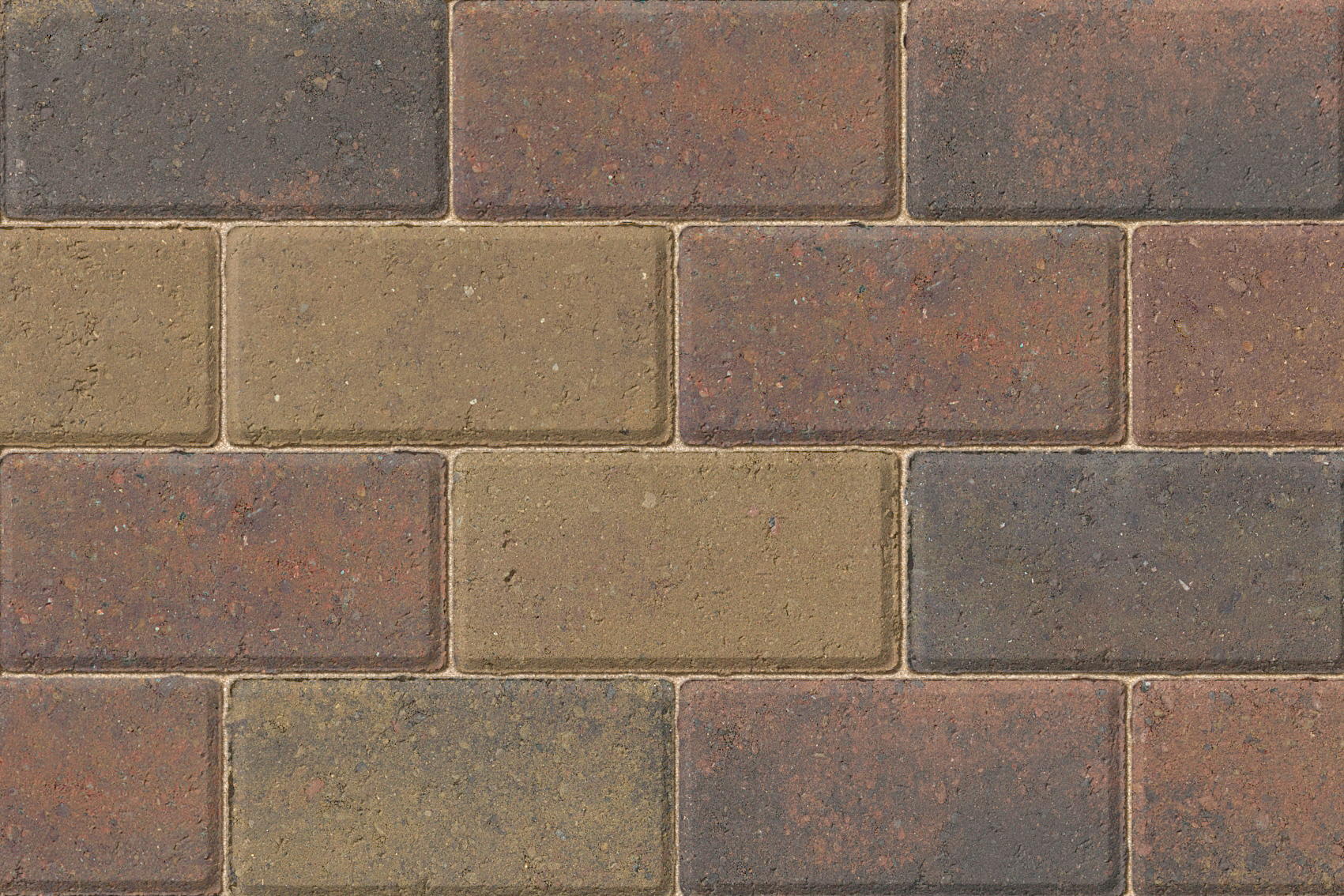 Marshalls Standard Concrete Block Paving Sunrise 200 x 100 x 50 - Pack of 488 (9.76m2) | Compare The Build