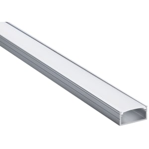 Sensio Tamworth Aluminium Surface Mounted Profile for Flexible Strip Lighting - 1000mm | Compare The Build