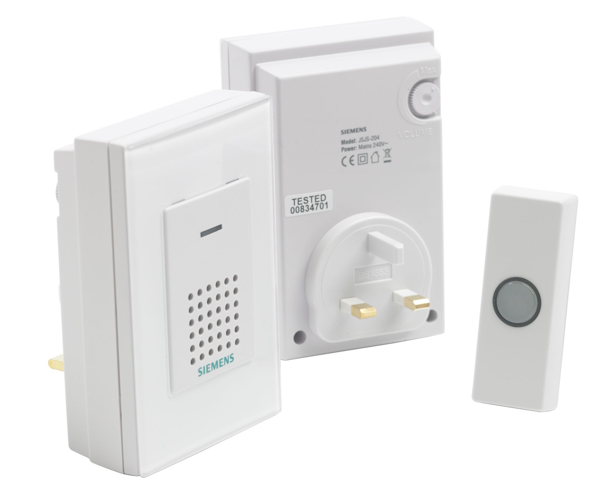 Siemens White Wireless Door Chime Bqdcwf9 Price Comparisons | Compare The Build
