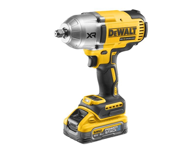 DEWALT DEWDCF900H2T DCF900H2T POWERSTACK™ Impact Wrench 18V 2 x 5.0Ah Li-ion Price Comparisons | Compare The Build