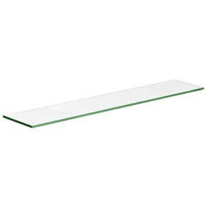 Wickes Glass Shelf - 8 x 125 x 1200mm Price Comparisons | Compare The Build