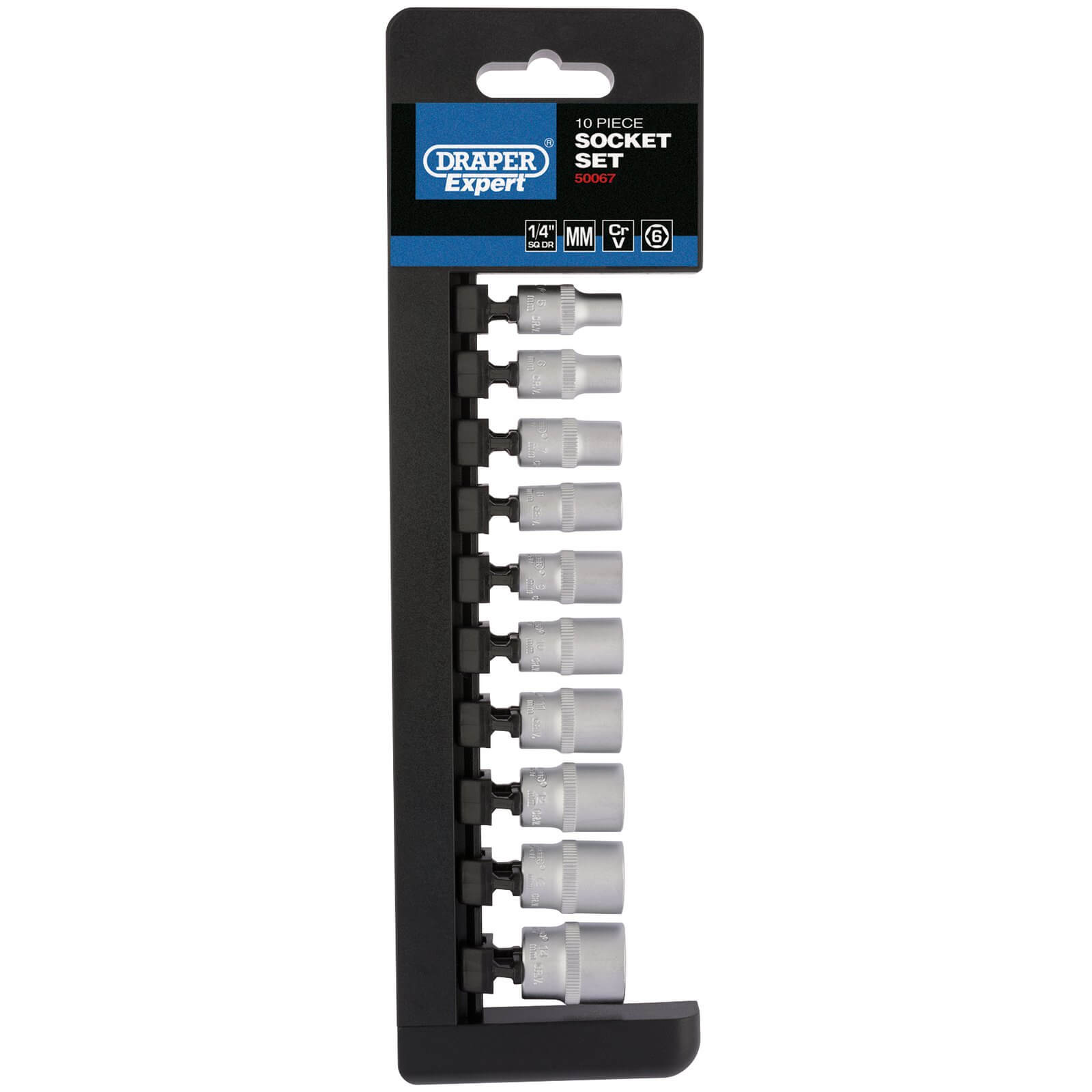 Draper 10 Piece 1/4" Drive Hex Socket Set Metric 1/4" Price Comparisons | Compare The Build