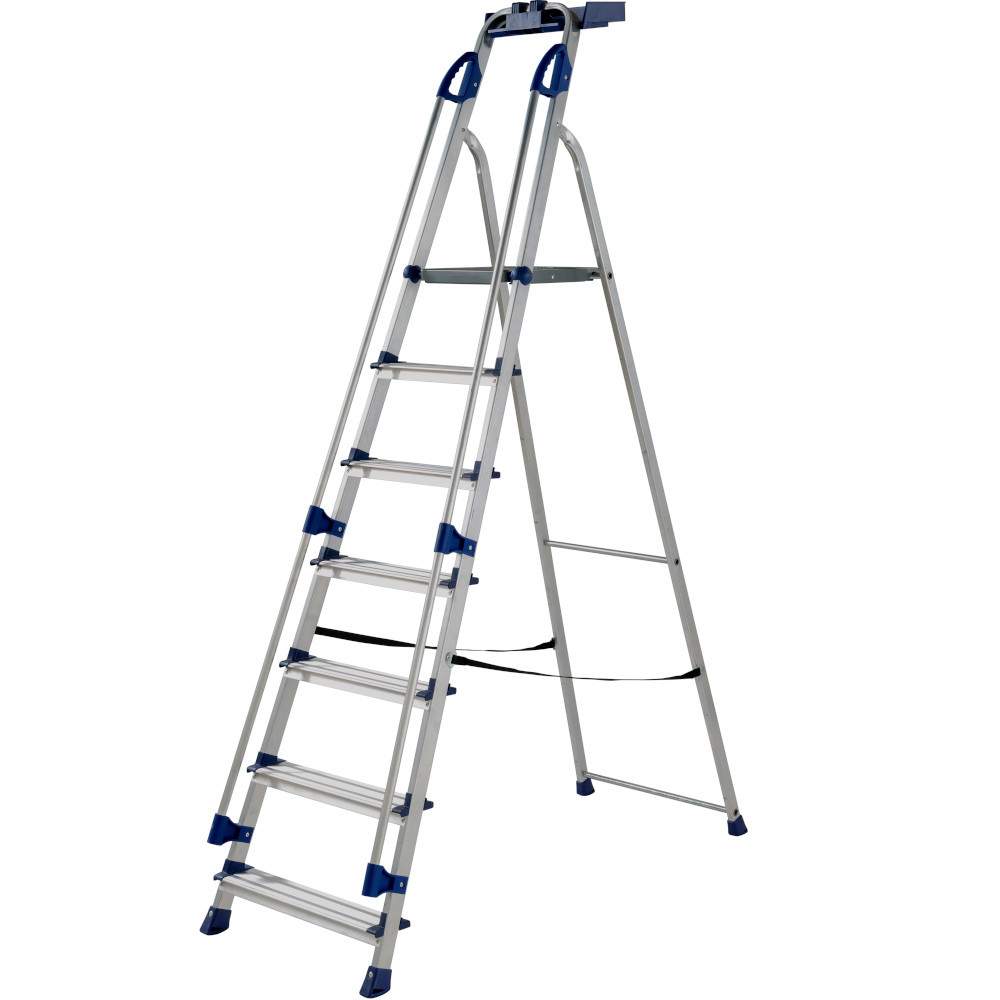 Werner 7 Tread Workstation Stepladder - EN131 7050718L | Compare The Build