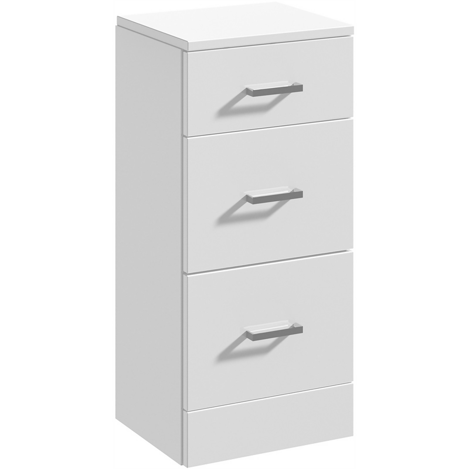 Balterley Orbit 350x330mm 3 Drawer Unit - Gloss White Price Comparisons | Compare The Build