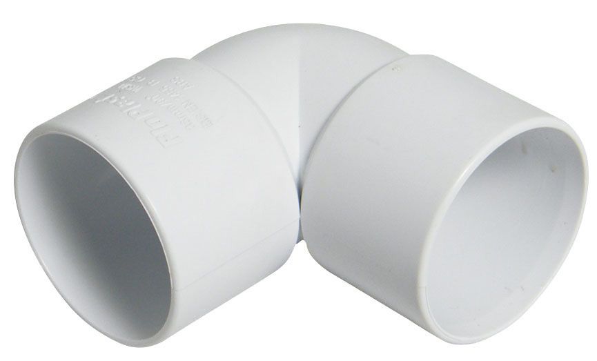 Floplast White Solvent Weld 90° Waste Pipe Bend (Dia)40mm Price Comparisons | Compare The Build