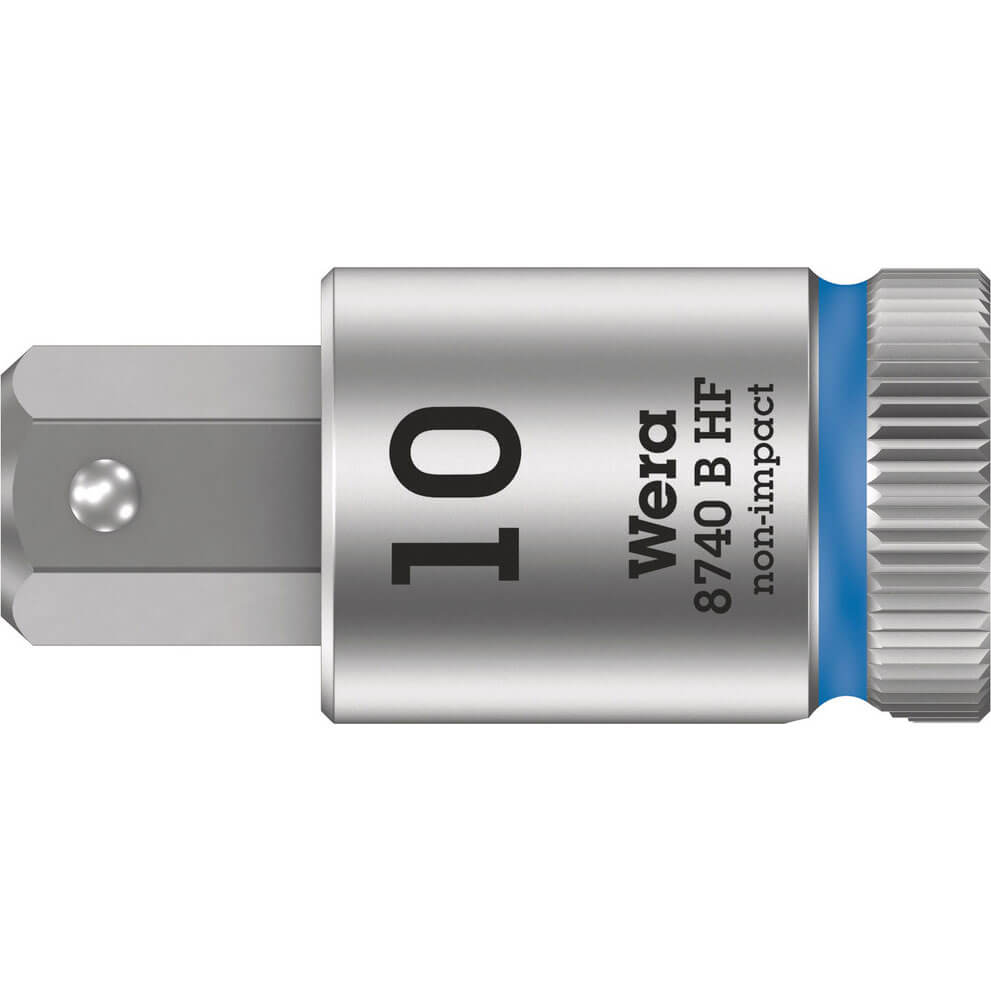 Wera 8740 B HF Zyklop 3/8" Drive Hexagon Socket Bit Metric 3/8" 10mm Price Comparisons | Compare The Build