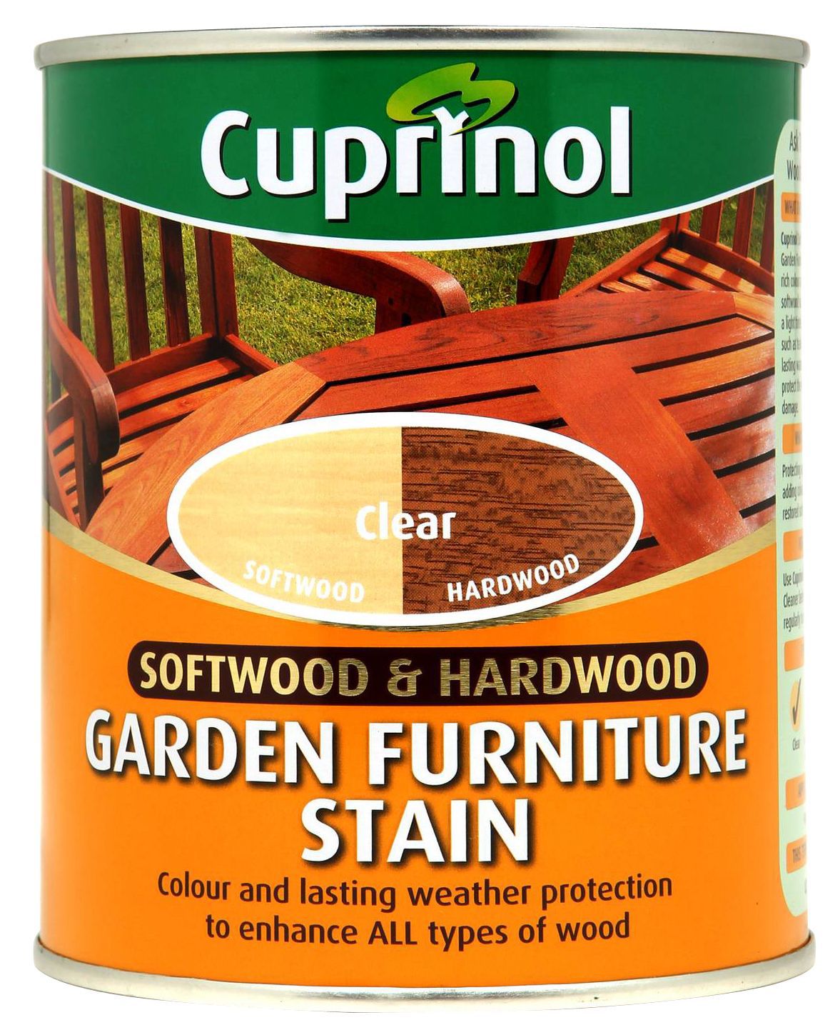 Cuprinol Softwood & Hardwood Clear Furniture Wood Stain, 750Ml | Compare The Build