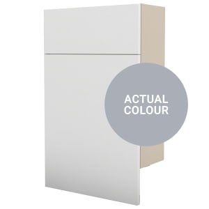 Duarti By Calypso Beaufort 500mm Floor Reaching Slimline Toilet Unit - Shadow Grey Price Comparisons | Compare The Build