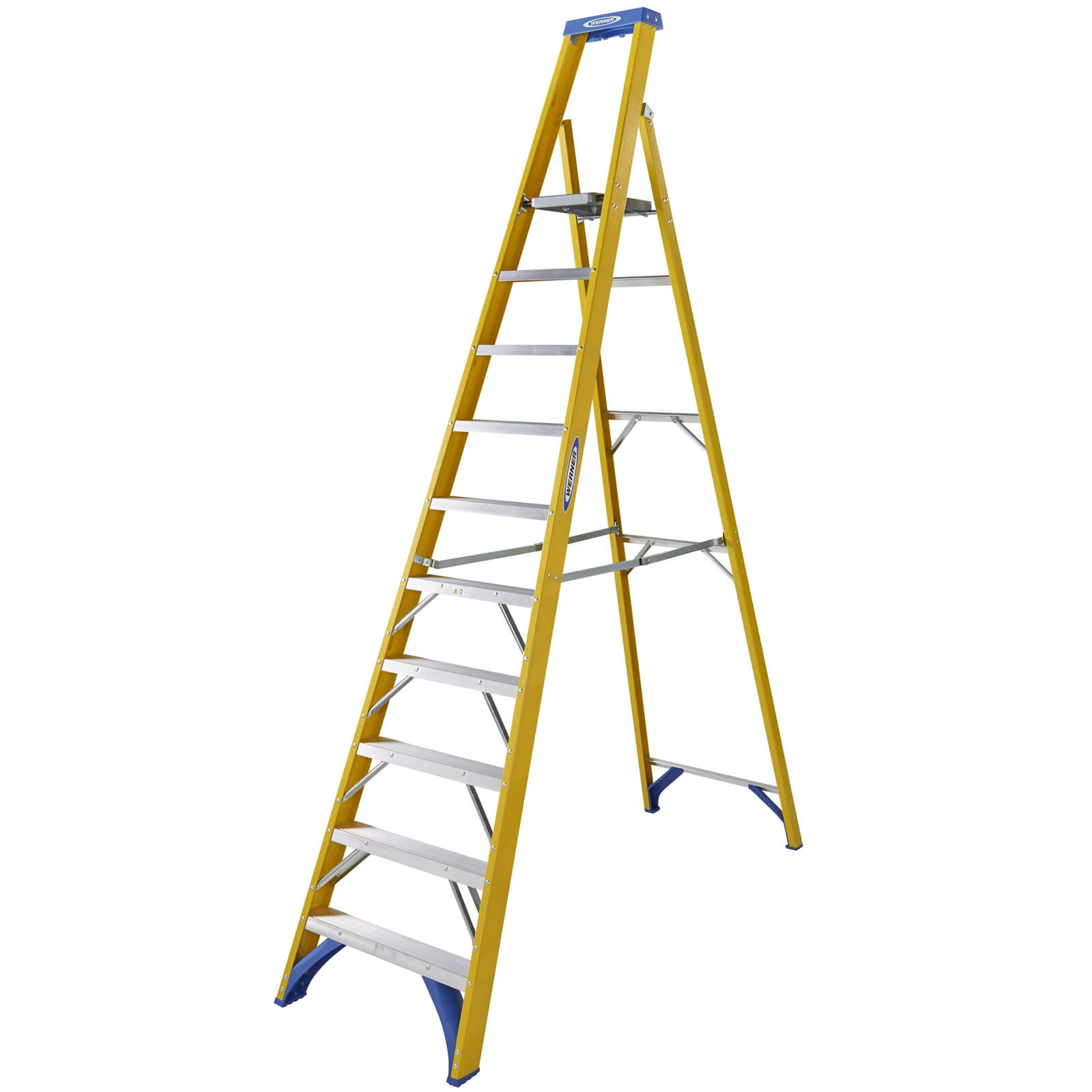 Werner Fibreglass Platform Step Ladder - 10 Tread Price Comparisons | Compare The Build