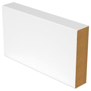 Wickes Square Edge White MDF Skirting - 18 x 94 x 4200mm Price Comparisons | Compare The Build