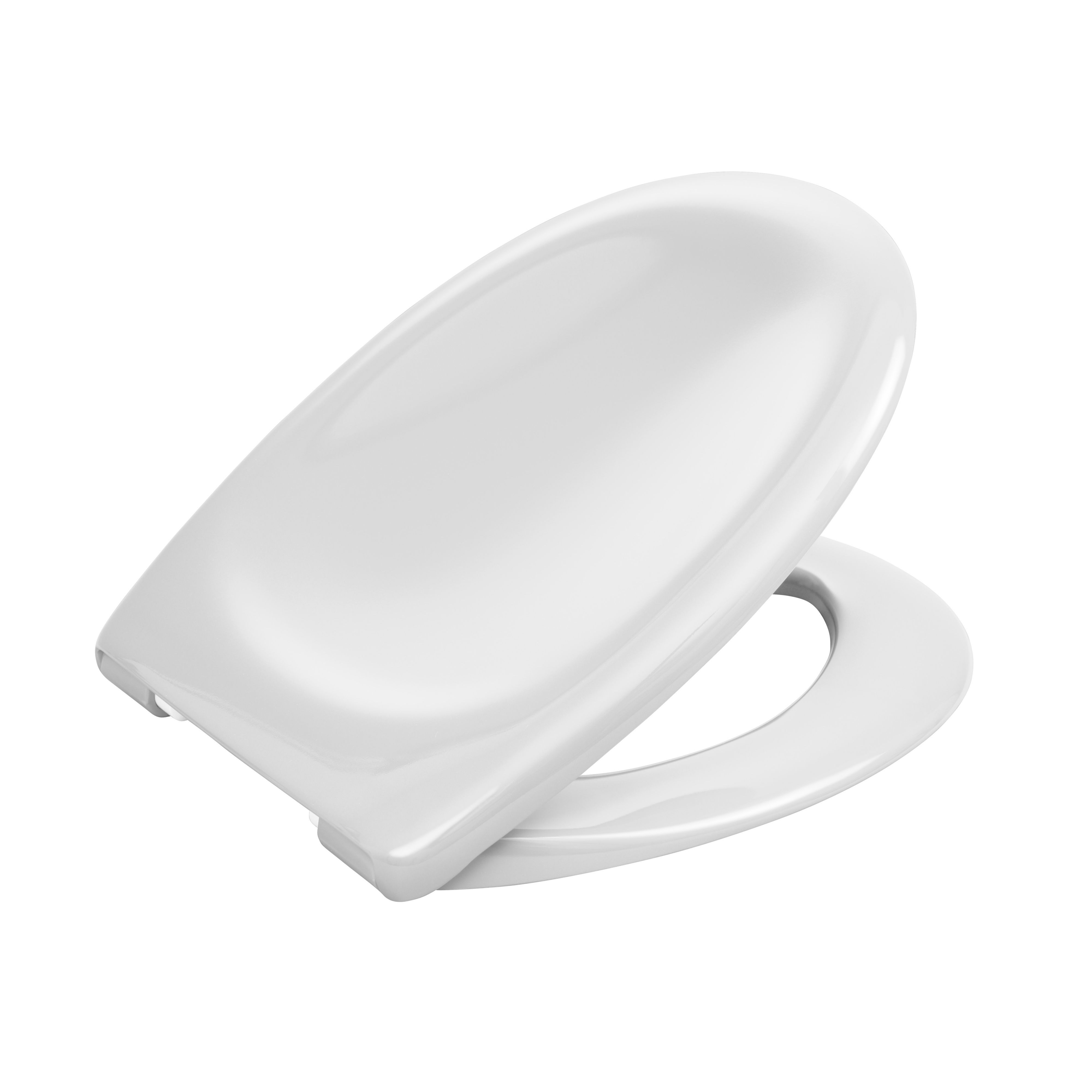 Cooke & Lewis Perdita White Top Fix Soft Close Toilet Seat Price Comparisons | Compare The Build